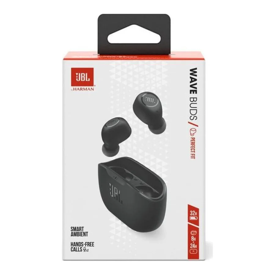 JBL Wave Buds Black (JBLWBUDSBLK)