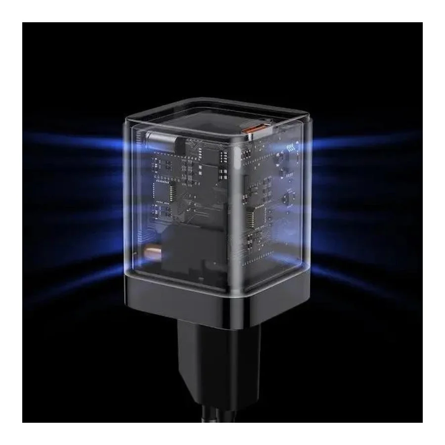 Baseus GaN3 Fast Charger Type-C 30W Black (CCGN010101)