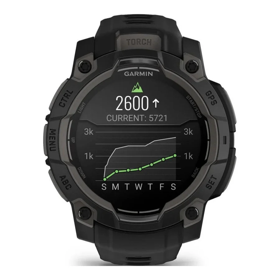 Garmin Instinct 3 45mm AMOLED Black with Black Band (010-02936-00)