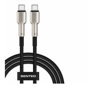 SENTEO SM-03 Iron series 100W Type-C to Type-C 1m black