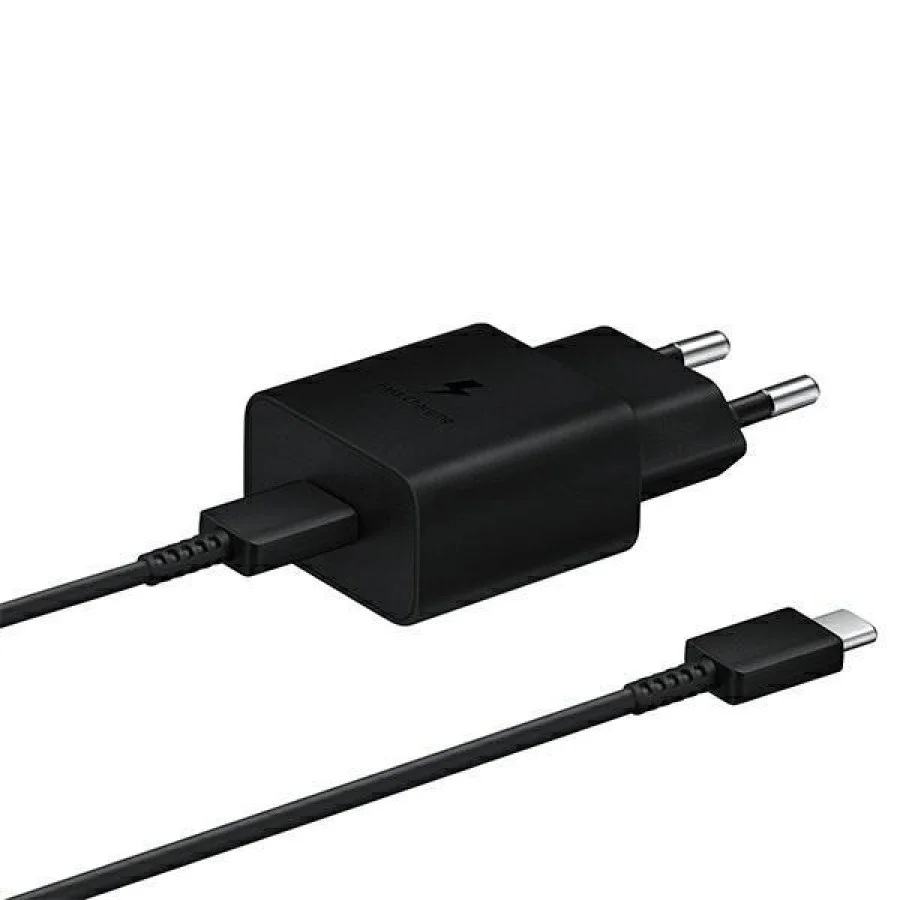 Samsung 15W PD Power Adapter (with Type-C cable) Black (EP-T1510XBE) (High Copy)
