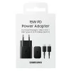 Samsung 15W PD Power Adapter (with Type-C cable) Black (EP-T1510XBE) (High Copy)