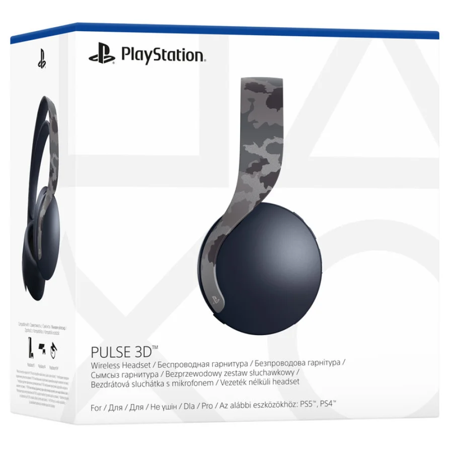 Sony Pulse 3D Wireless Headset Gray Camouflage (9406990)