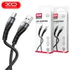 Кабель USB XO NB209 Type-C 1m (Black)