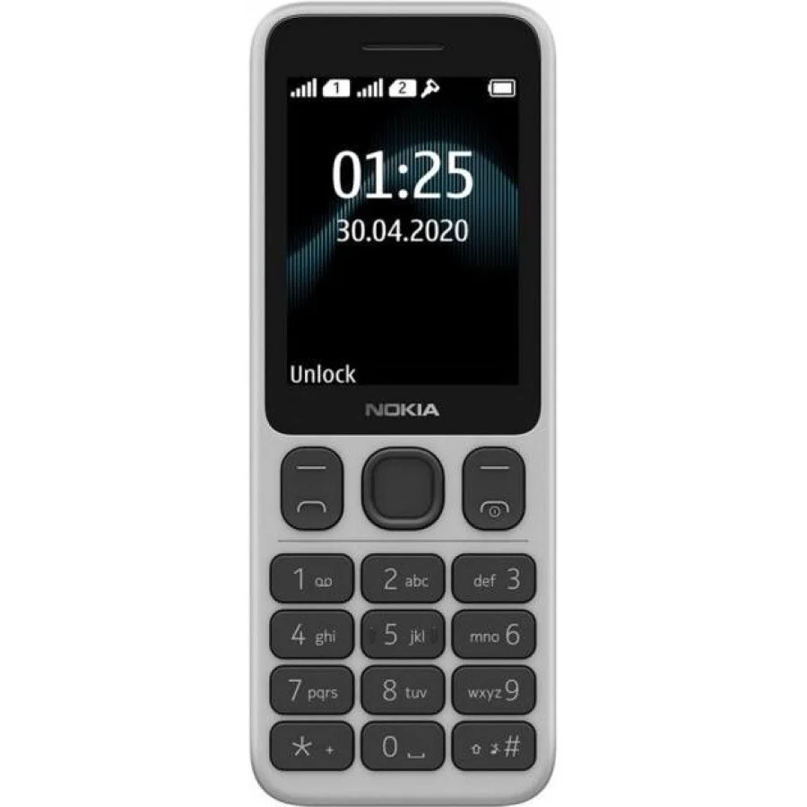 Nokia 125 Dual Sim White (16GMNW01A01) (UA)