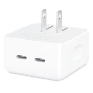 Apple 35W Dual USB-C Port Compact Power Adapter (MNWM3) US Plug (High Copy)