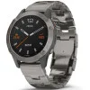 Garmin Fenix 6 Pro Sapphire Titanium with Vented Titanium Bracelet (010-02158-23)