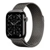 Apple Watch Series 11 GPS + Cellular 42mm Slate Titanium Case with Slate Milanese Loop (MF8U4)