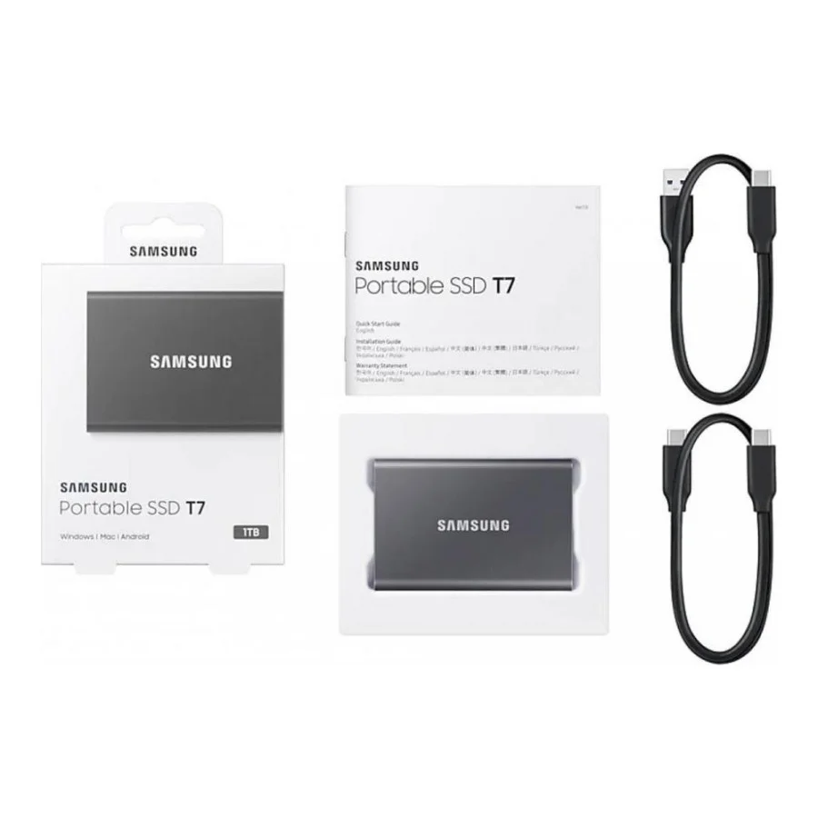 Samsung T7 2 TB Titan Gray (MU-PC2T0T/WW)
