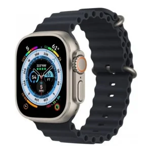 Apple Watch Ultra GPS + Cellular 49mm Titanium Case with Midnight Ocean Band (MQET3/MQFK3/MQF63)