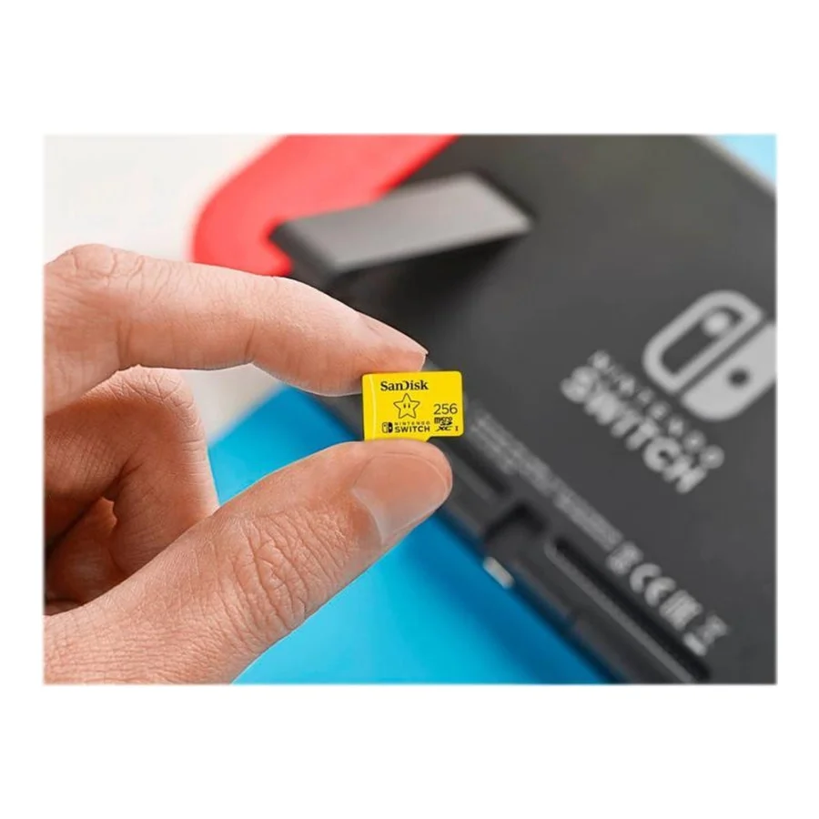 SanDisk 256 GB microSDXC for Nintendo Switch SDSQXAO-256G-GNCZN, SDSQXAO-256G-GN3ZN