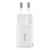Baseus GaN3 Fast Charger Type-C 30W White (CCGN010102)
