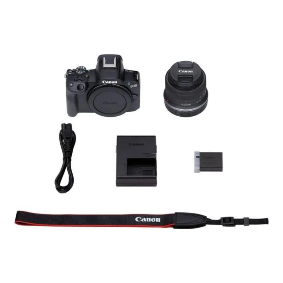 Canon EOS R50 kit RF-S 18-45mm IS STM Black (5811C033)