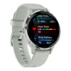Garmin Venu 3S Silver S. Steel Bezel w. Sage Gray Case and S. Band (010-02785-01/51)