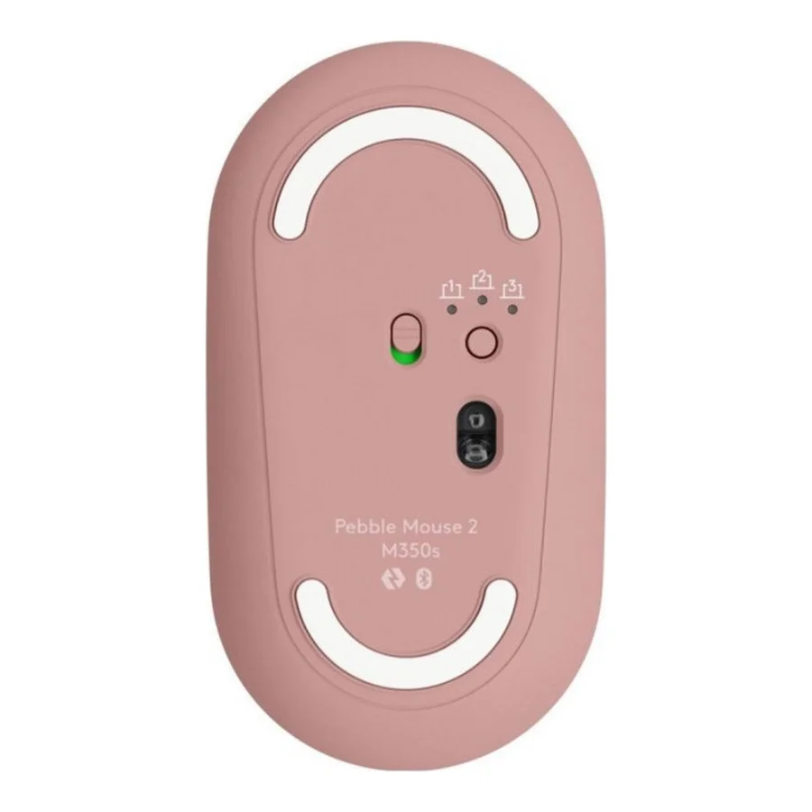 Logitech Pebble Mouse 2 M350s Tonal Rose (910-007014,910-006987)