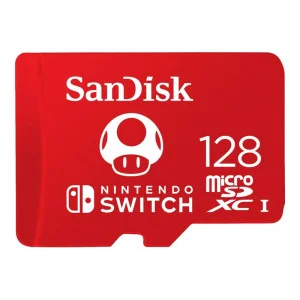 SanDisk 128 GB microSDXC for Nintendo Switch SDSQXAO-128G-GNCZN, SDSQXAO-128G-GN3ZN