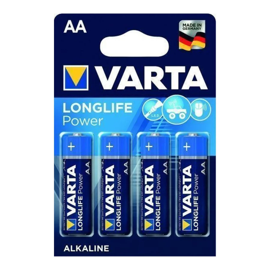 Varta AA bat Alkaline 4шт HIGH ENERGY (04906121414)