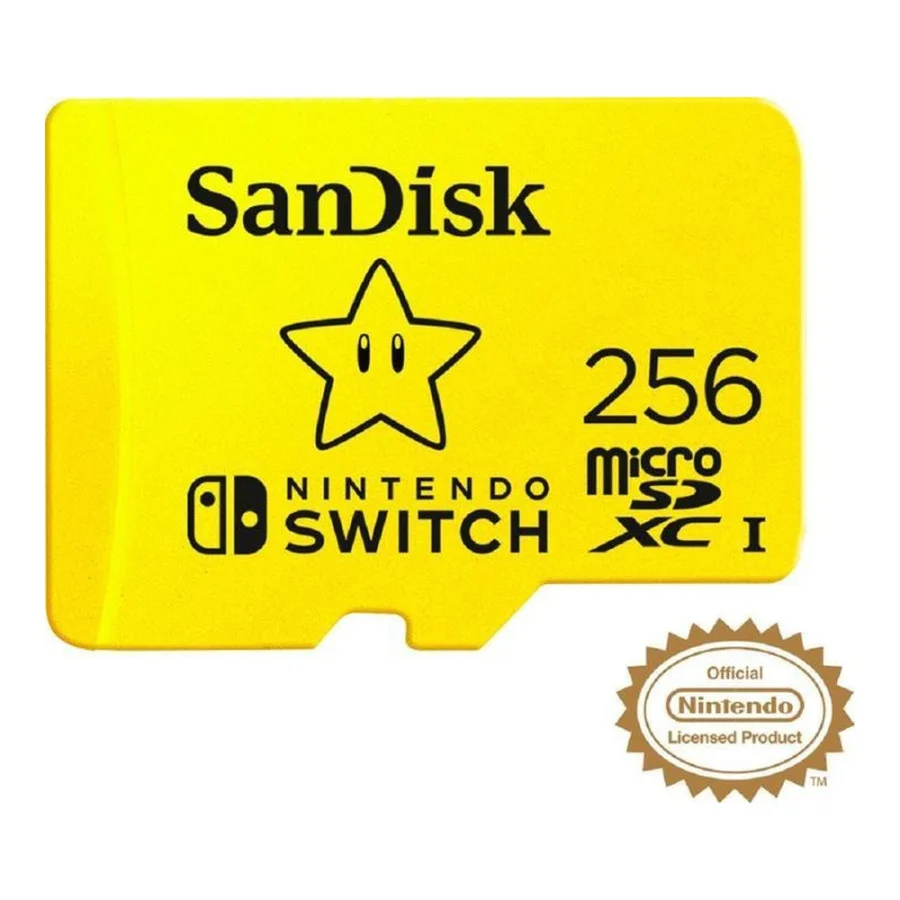 SanDisk 256 GB microSDXC for Nintendo Switch SDSQXAO-256G-GNCZN, SDSQXAO-256G-GN3ZN