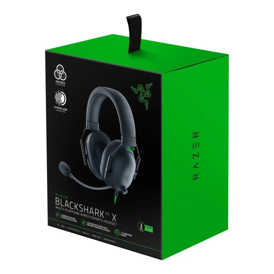 Razer Blackshark V2 X Green (RZ04-03240600-R3M1)