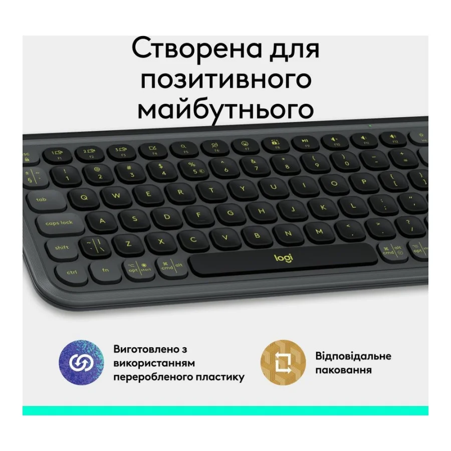 Logitech POP Icon Keys Graphite (920-013157, 920-013083)