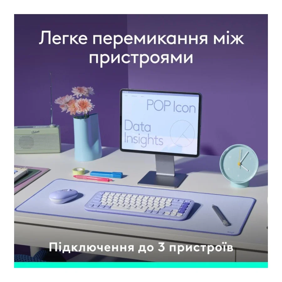 Logitech POP Icon Keys Graphite (920-013157, 920-013083)