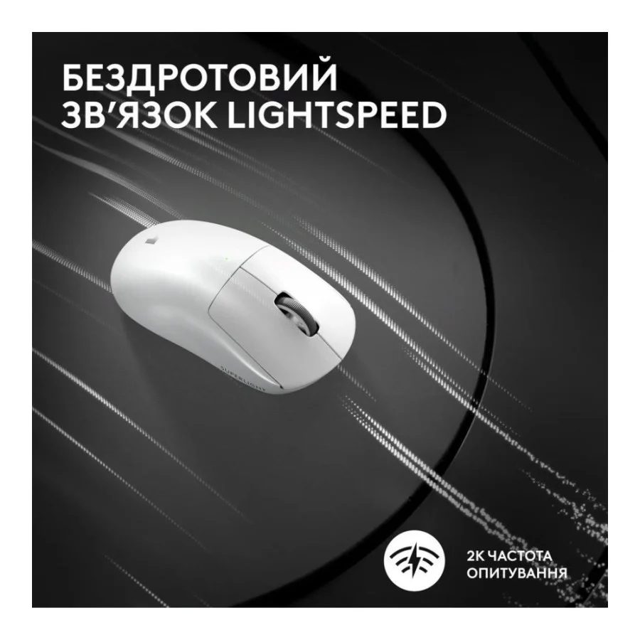 Logitech G Pro X Superlight 2 Lightspeed Wireless White (910-006638,910-001270, 910-006640, 910-006645, 910-006642)