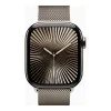 Apple Watch Series 10 GPS + Cellular 42mm Natural Titanium Case w. Natural Milanese Loop (MWXF3)