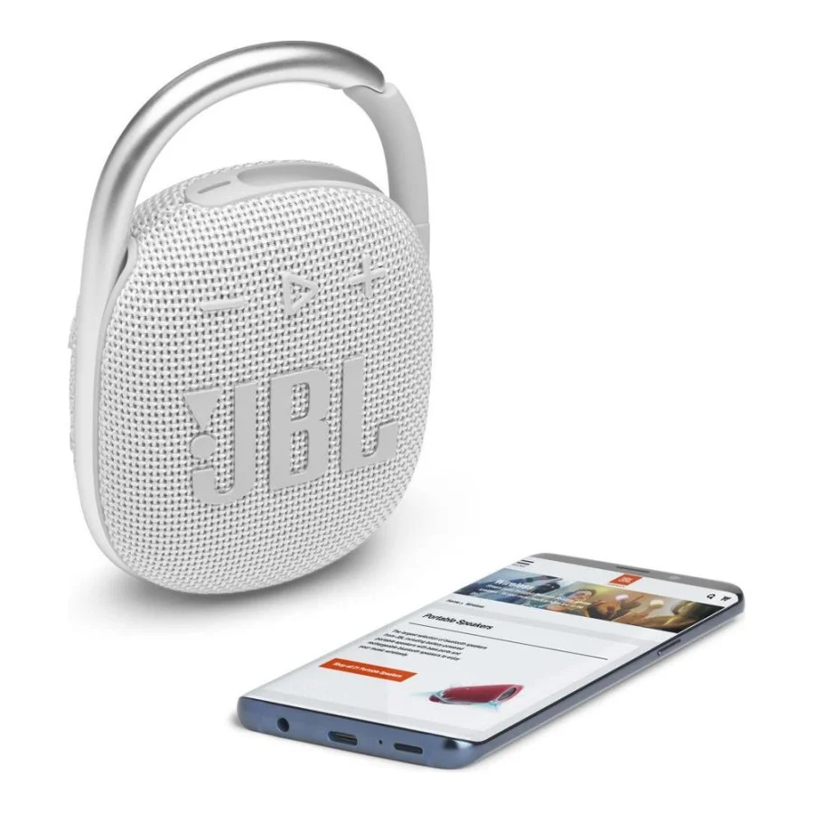 JBL Clip 4 White (JBLCLIP4WHT)