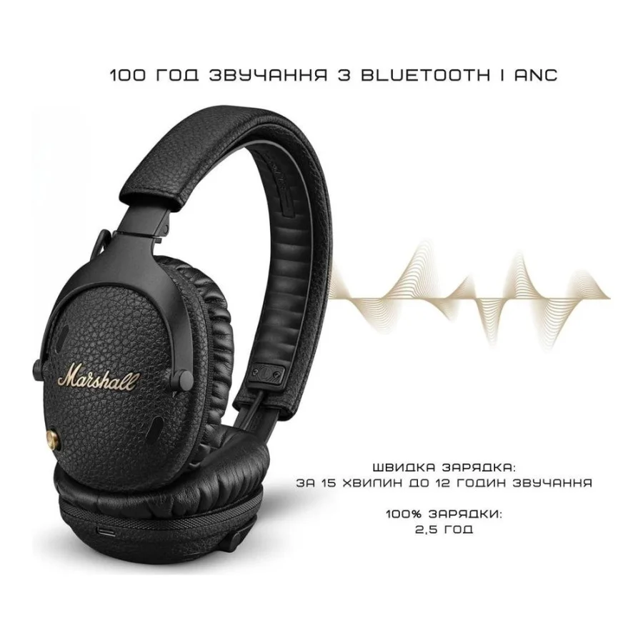 Marshall Monitor III A.N.C Black (1006861)