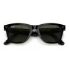 Ray-Ban Meta Wayfarer Shiny Black Frame Green Lenses (RW4006 601/71 50-22)
