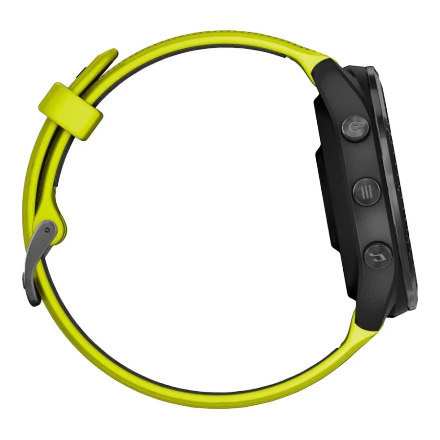 Garmin Forerunner 965 Carbon Gray Titanium Bezel w. Black Case and Amp Yell/Black S. Band (010-02809-02/12/