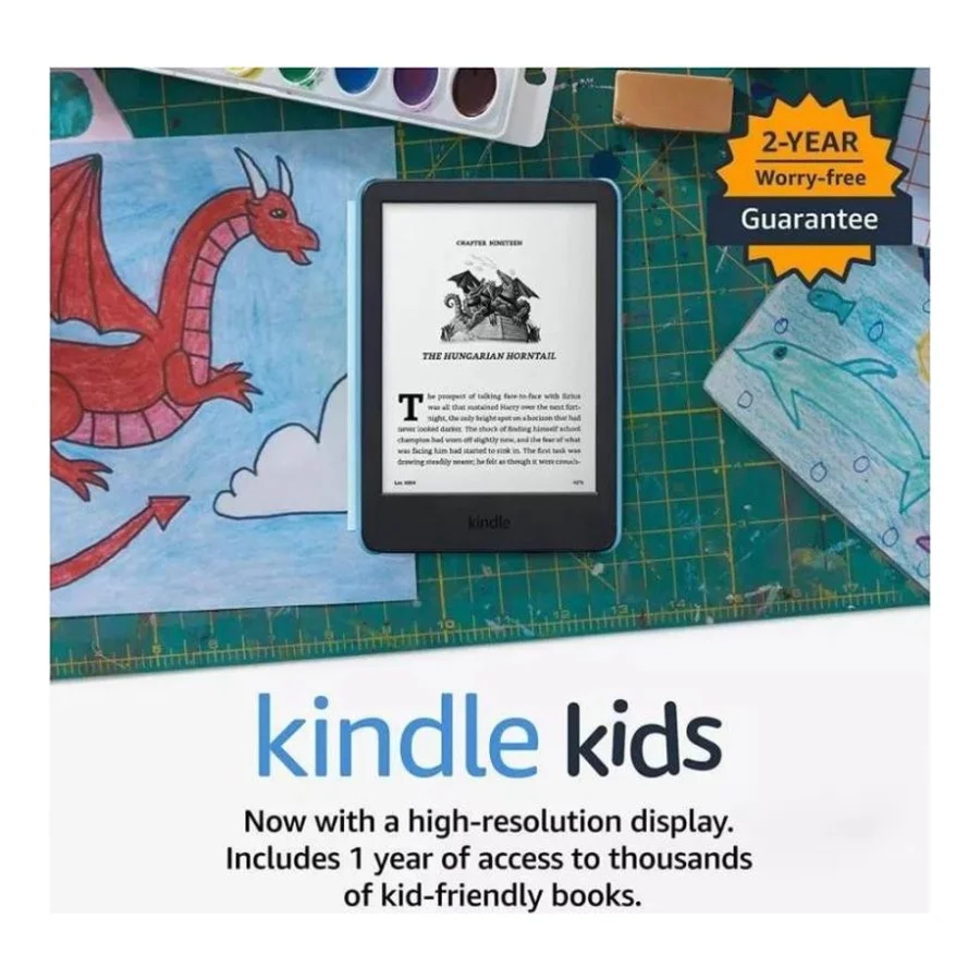 Amazon Kindle Kids 11th Gen. 2022 16Gb Space Whale