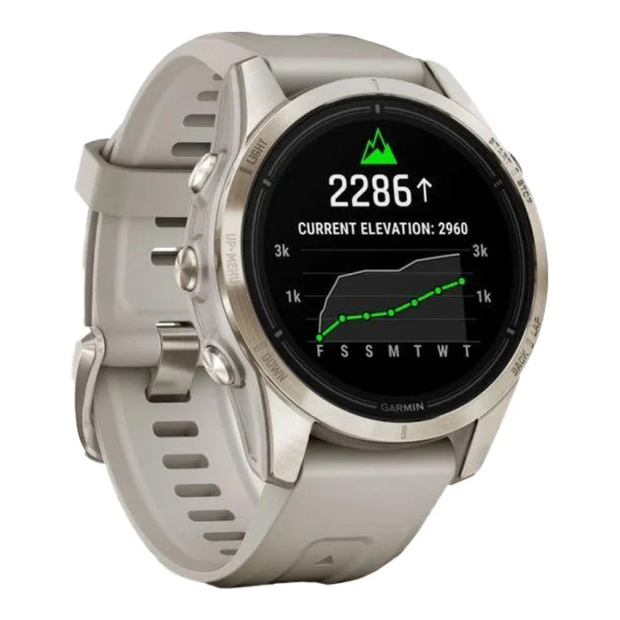 Garmin Epix Pro Gen 2 Sapphire 42mm Soft Gold w. Light S. Band (010-02802-10/11)