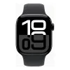 Apple Watch Series 10 GPS 42mm Jet Black Alu. Case w. Black Sport Band - M/L (MWWF3)