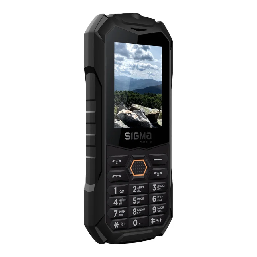 Sigma mobile X-treme PV68 Black-Orange (UA)