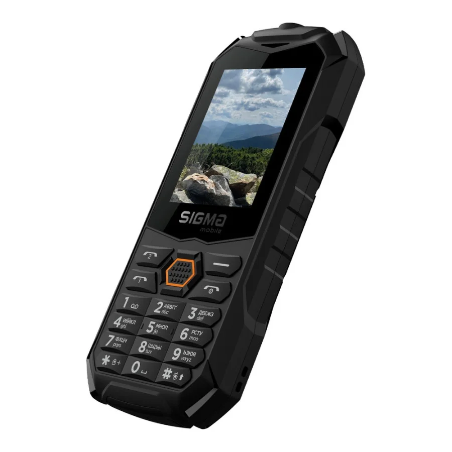 Sigma mobile X-treme PV68 Black-Orange (UA)