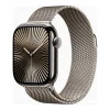 Apple Watch Series 10 GPS + Cellular 42mm Natural Titanium Case w. Natural Milanese Loop (MWXF3)
