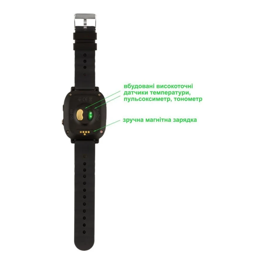 AmiGo GO005 4G WIFI Thermometer Black (UA)