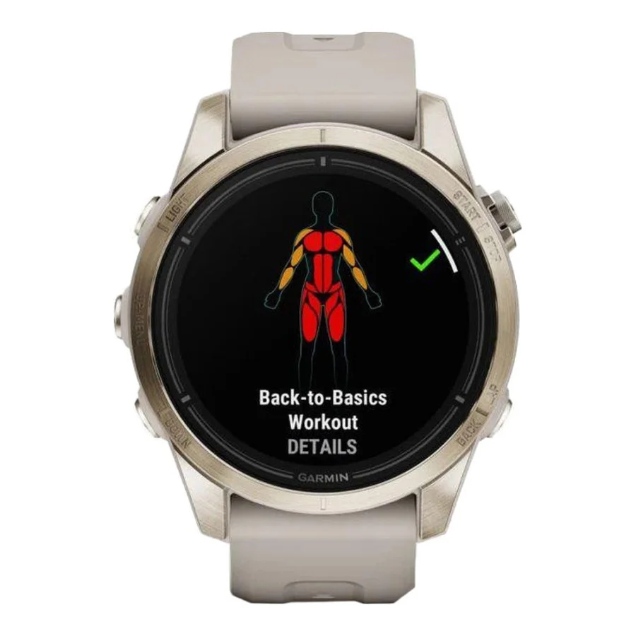 Garmin Epix Pro Gen 2 Sapphire 42mm Soft Gold w. Light S. Band (010-02802-10/11)