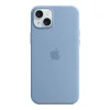 Apple iPhone 15 Plus Silicone Case with MagSafe - Winter Blue (MT19) (OEM)