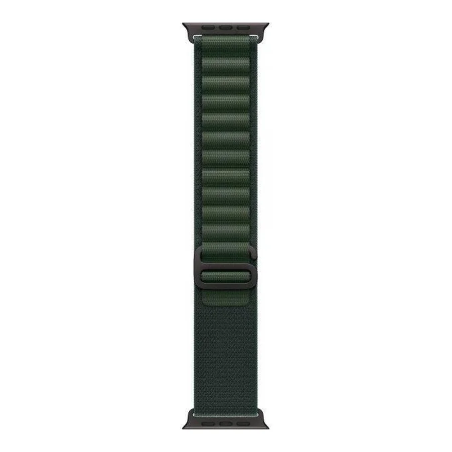 Apple Watch Ultra 2 GPS + Cellular 49mm Black Titan. Case w. Dark Green Alpine Loop - Medium (MX4R3)