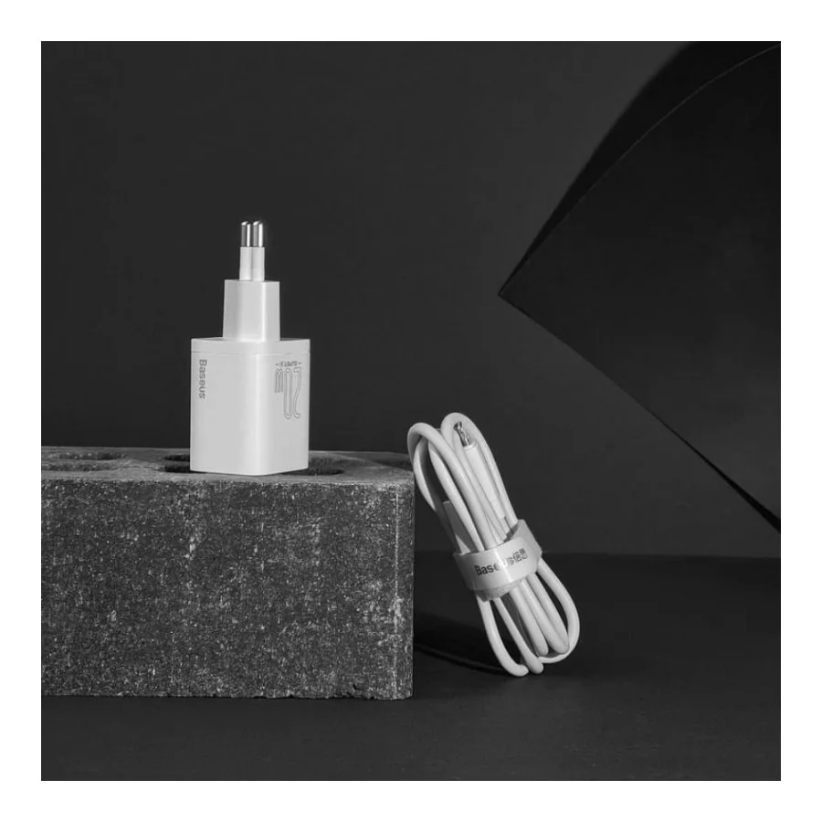 Baseus Super Si Quick Charger Type-C Lightning 20W Blue (TZCCSUP-B03)