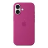 Apple iPhone 16 Silicone Case with MagSafe - Fuchsia (MYY53) (EU)