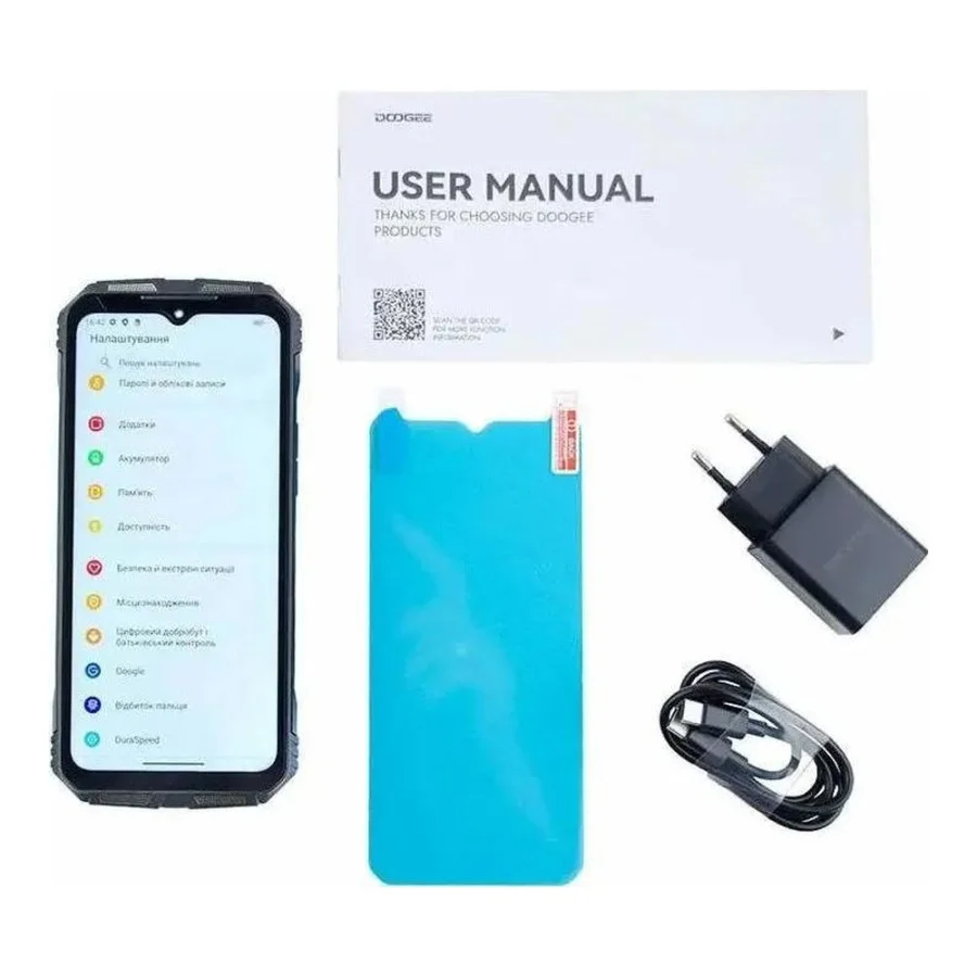 DOOGEE S Cyber Pro 12/512GB Icy Silver