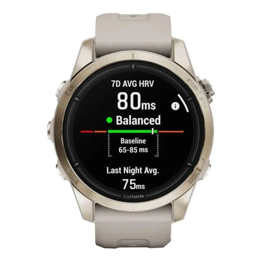Garmin Epix Pro Gen 2 Sapphire 42mm Soft Gold w. Light S. Band (010-02802-10/11)