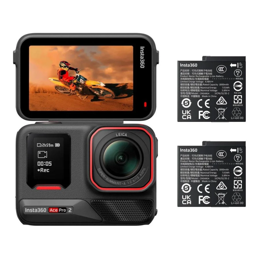 Insta360 Ace Pro 2 Battery Bundle (CINSBBGA_ACEPRO208)
