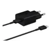Samsung 15W PD Power Adapter (with Type-C cable) Black (EP-T1510XBE) (EU)