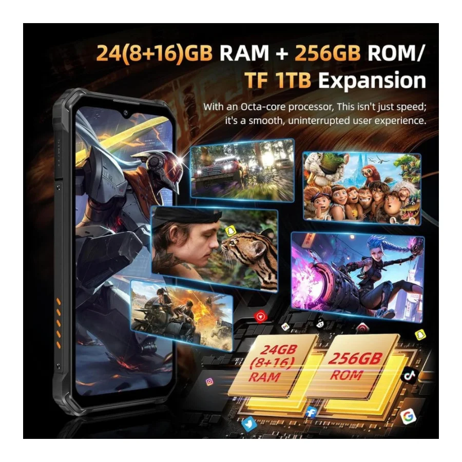 Oukitel WP23 Plus 8/256GB Vibrant Orange