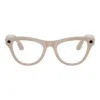 Ray-Ban Meta Skyler Gen2 Stand.Shiny Chalky Gray Frame/Clear to Sapphire Transit.Lenses RW4014 6700MF 52-20