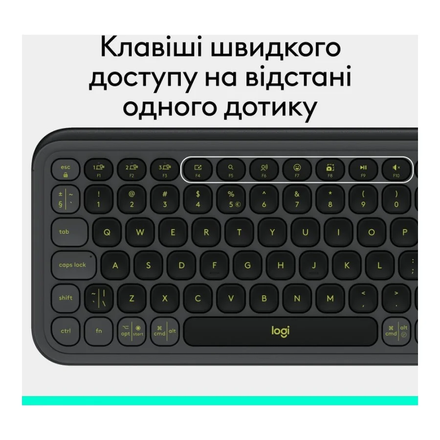 Logitech POP Icon Keys Graphite (920-013157, 920-013083)